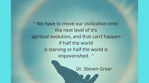 GESARA..Dr. Steven Greer - The Need to Evolve our Consciousness.... Jake Ducey