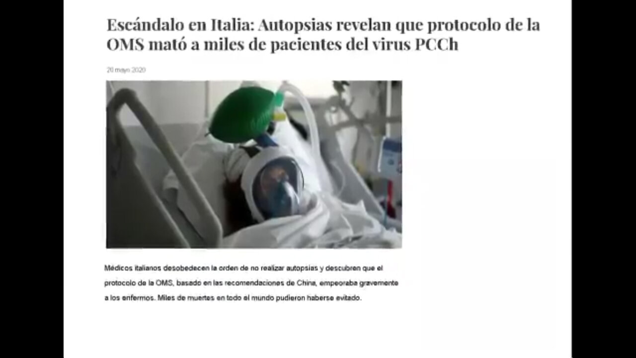 Sin autopsias es todo mentira!