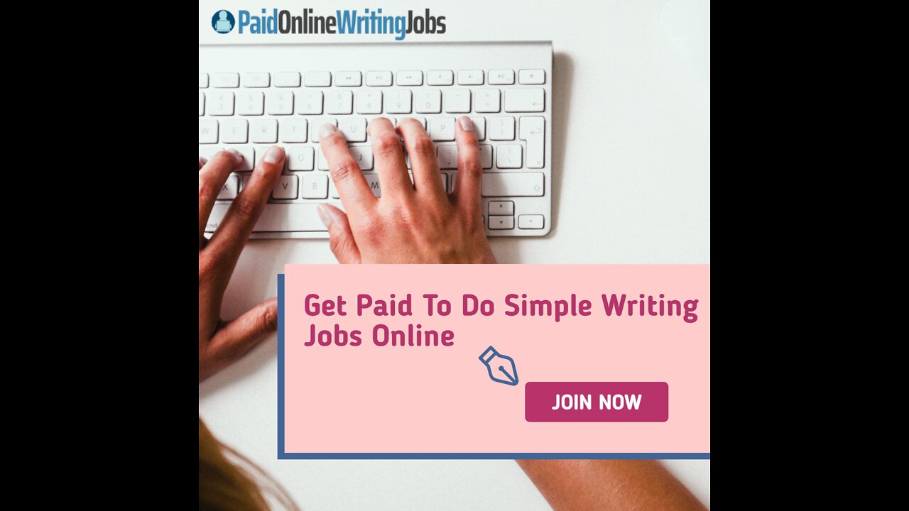 Get Paid To Do Simple Writing Jobs Online - Earn from anywhere in the world