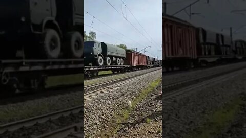 train on the way to donbass