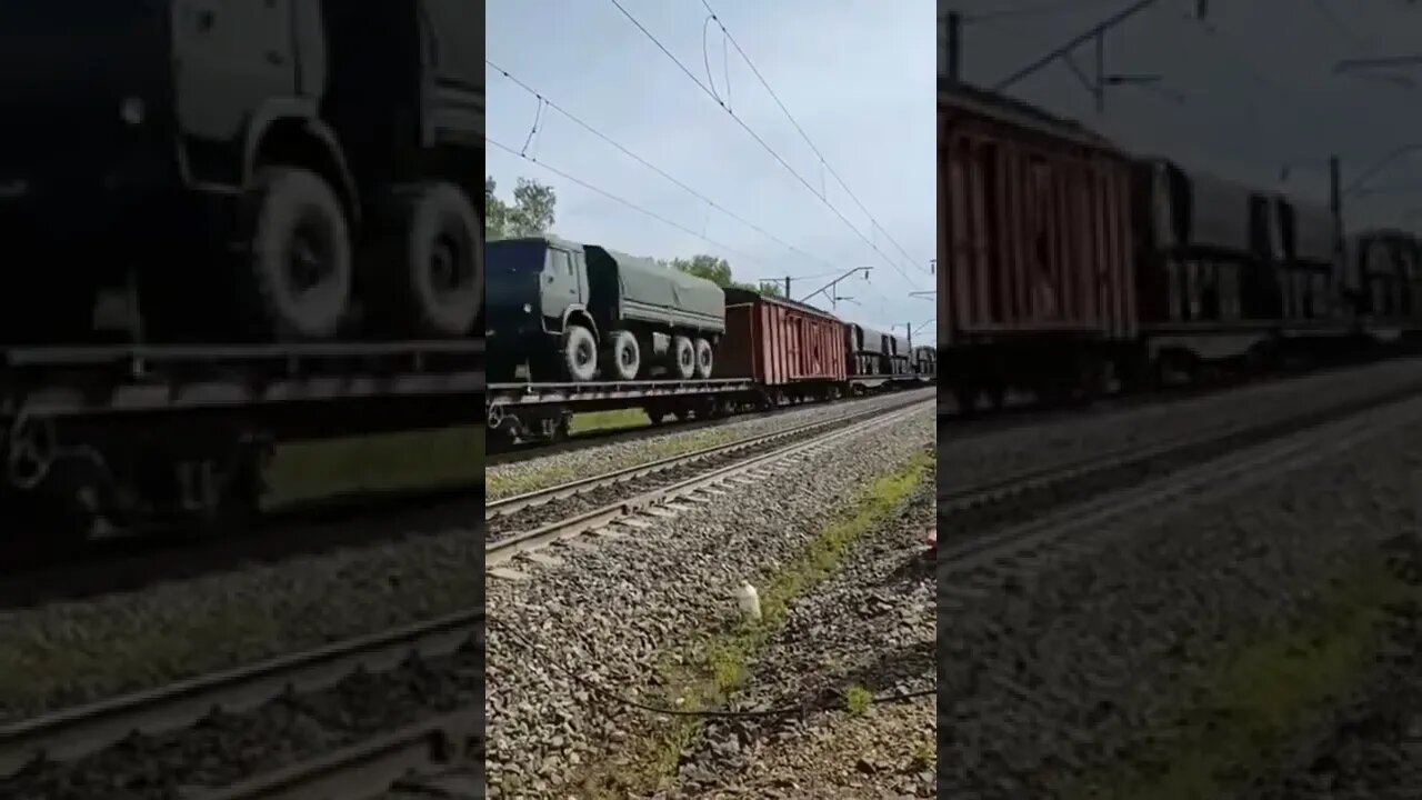 train on the way to donbass