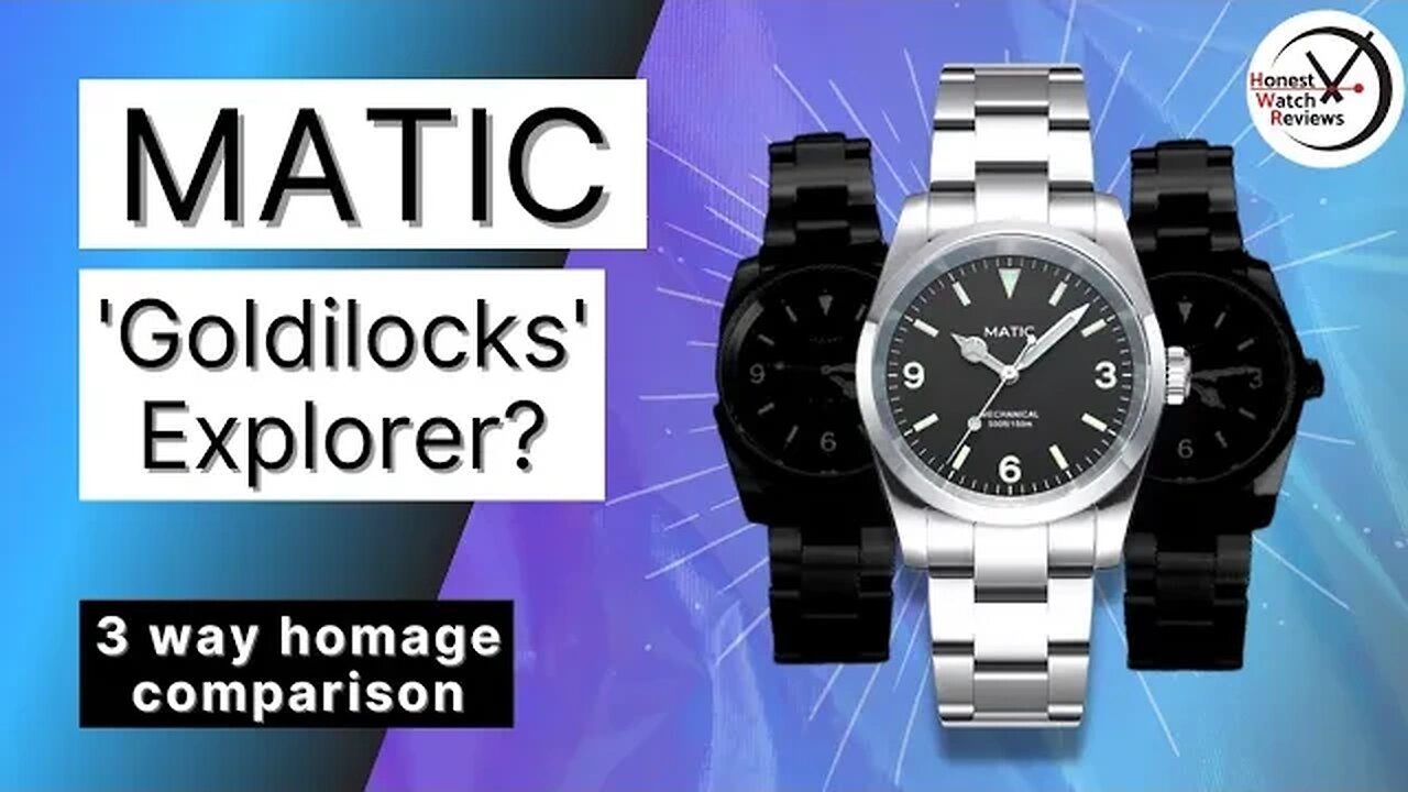 Matic Explorer Homage Watch Review + 3 WAY COMPARISON #HWR