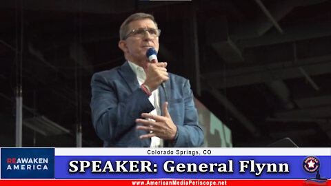 ReAwaken Tour - General Flynn - We Need to Help and Work Together to Save America