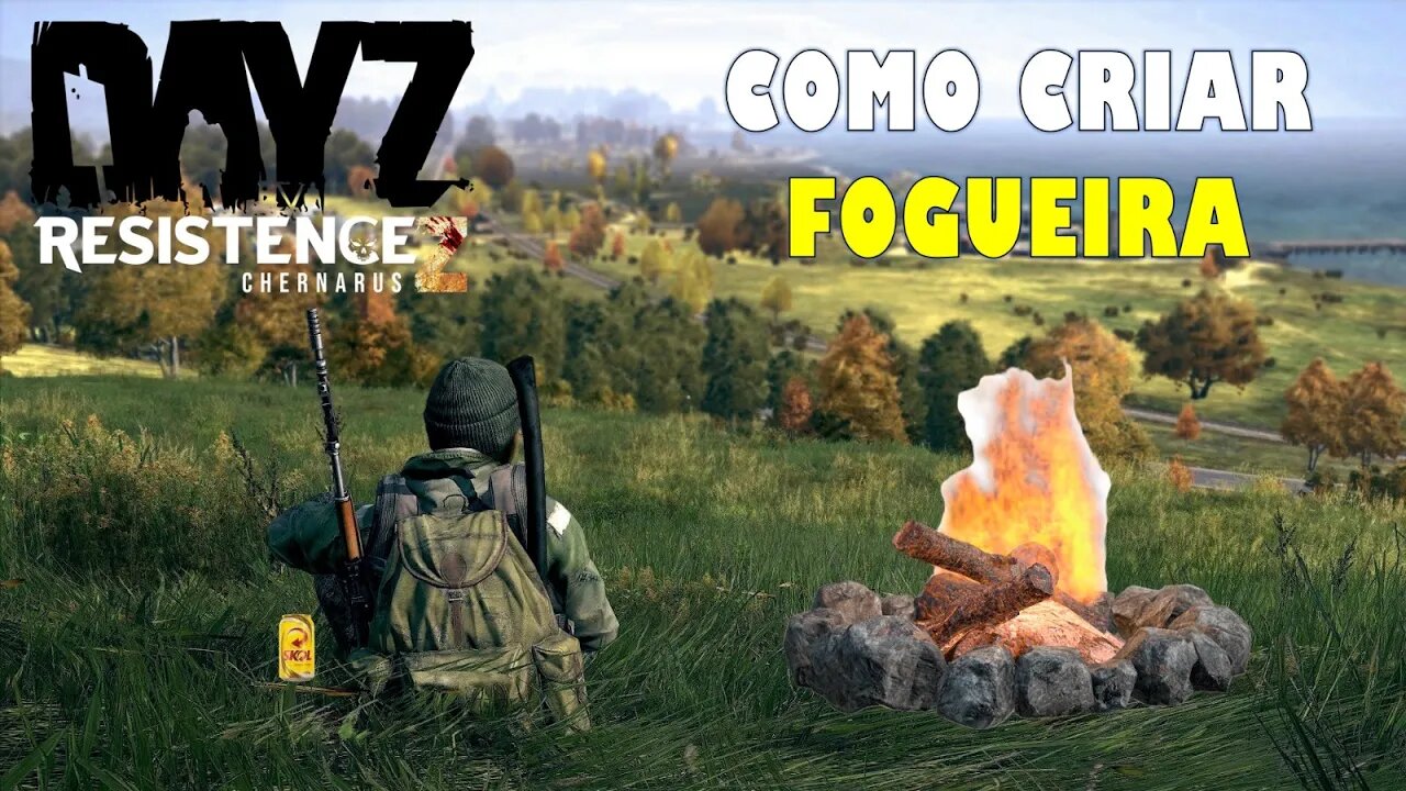 Como criar uma fogueira no dayz #Tutorial #Dicas #Dayz #pvp #ps5 #pcgamer #xbox #ps4 #dayz