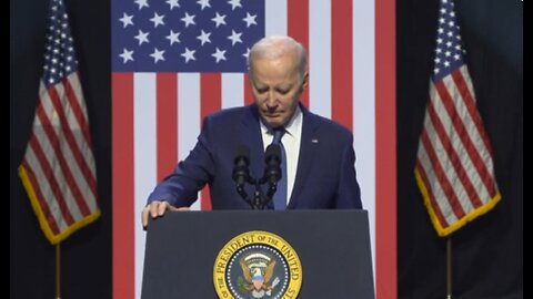 Biden Gets Heckled by Climate Activist, Fumbles Declaration of Independence at Arizona Event