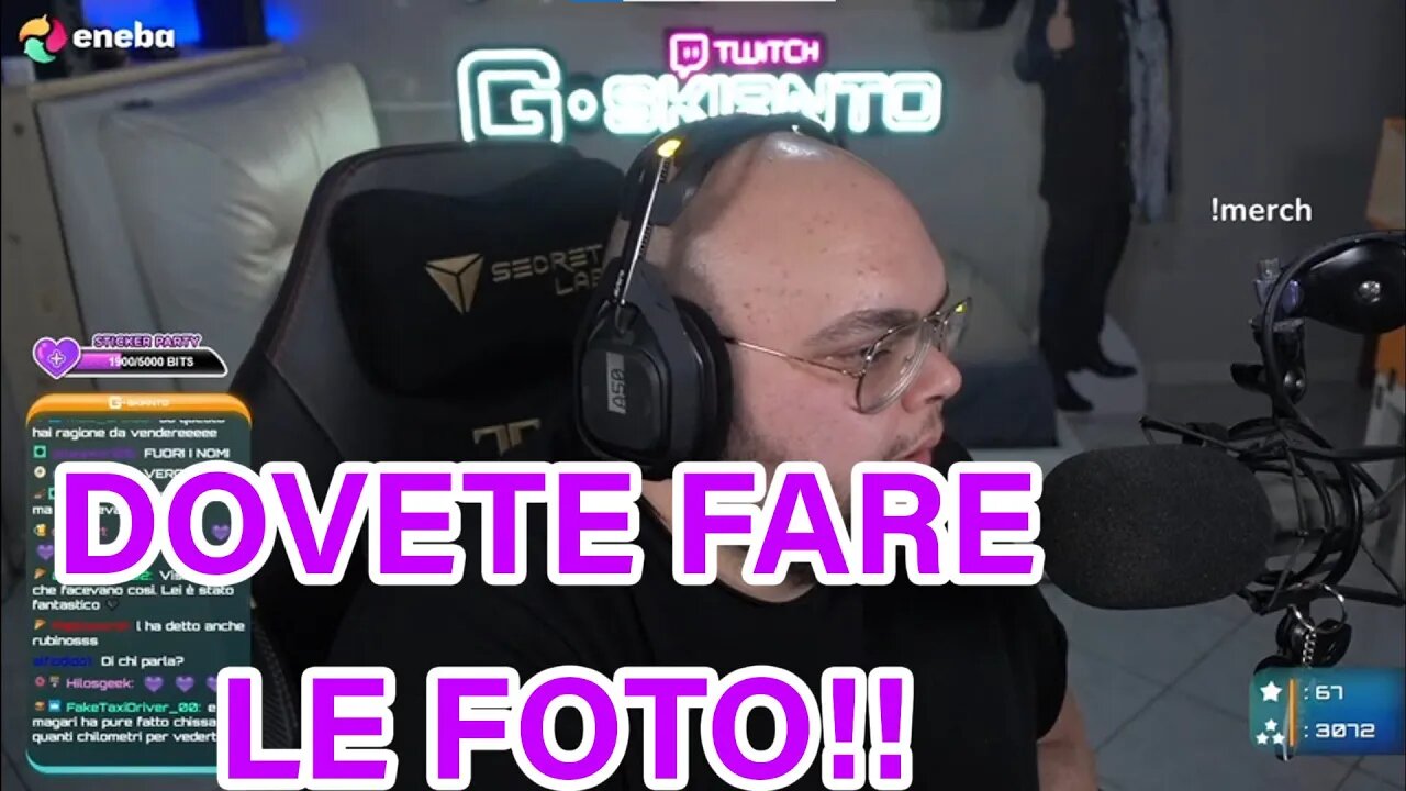 GSKIANTO PARLA DI PIETRO STORTI😡😡 IN LIVE