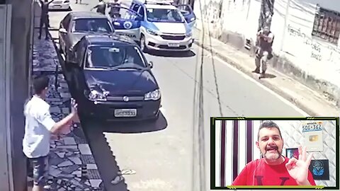 A POLÍCIA CHEGOU NA HORA KKKKKK