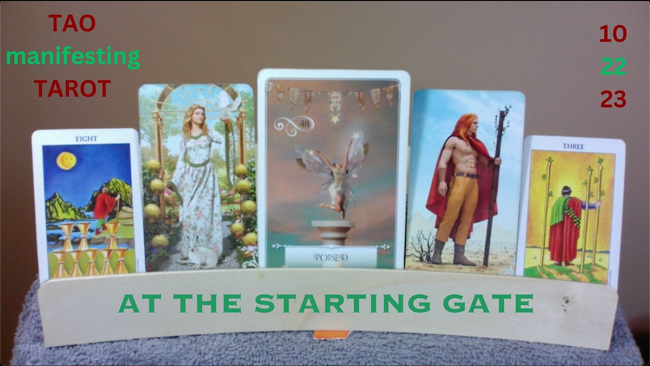 AT THE STARTING GATE