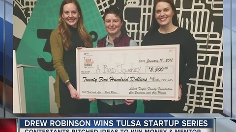 Drew Robinson wins Tulsa startup series