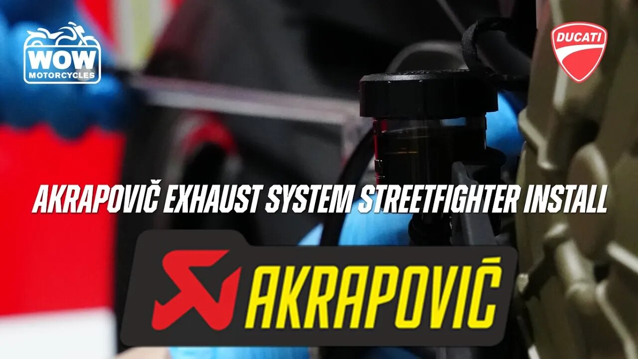 Akrapovič Exhaust System | Streetfighter Install