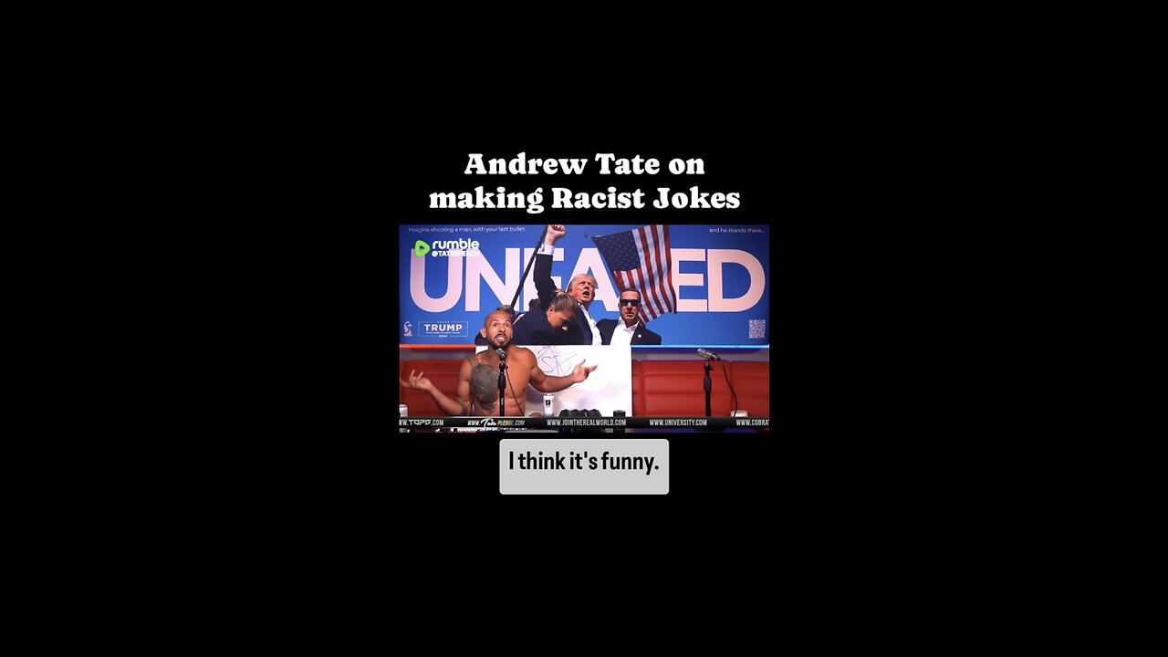 Andrew Tate on making Racist Jokes - EMERGENCY MEETING HIGHLIGHTS - EP61