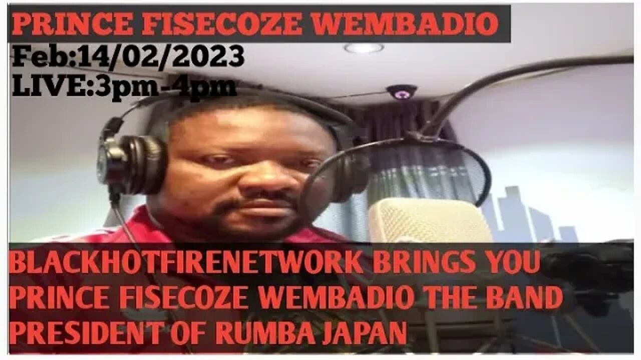 PRINCE FISECOZE WEMBADIO THE BAND PRESIDENT OF RUMBA JAPAN