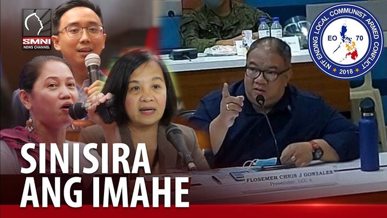 Raoul Manuel, Arlene Brosas at France Castro, sinisira ang imahe ng NTF-ELCAC —Pros. Gonzales