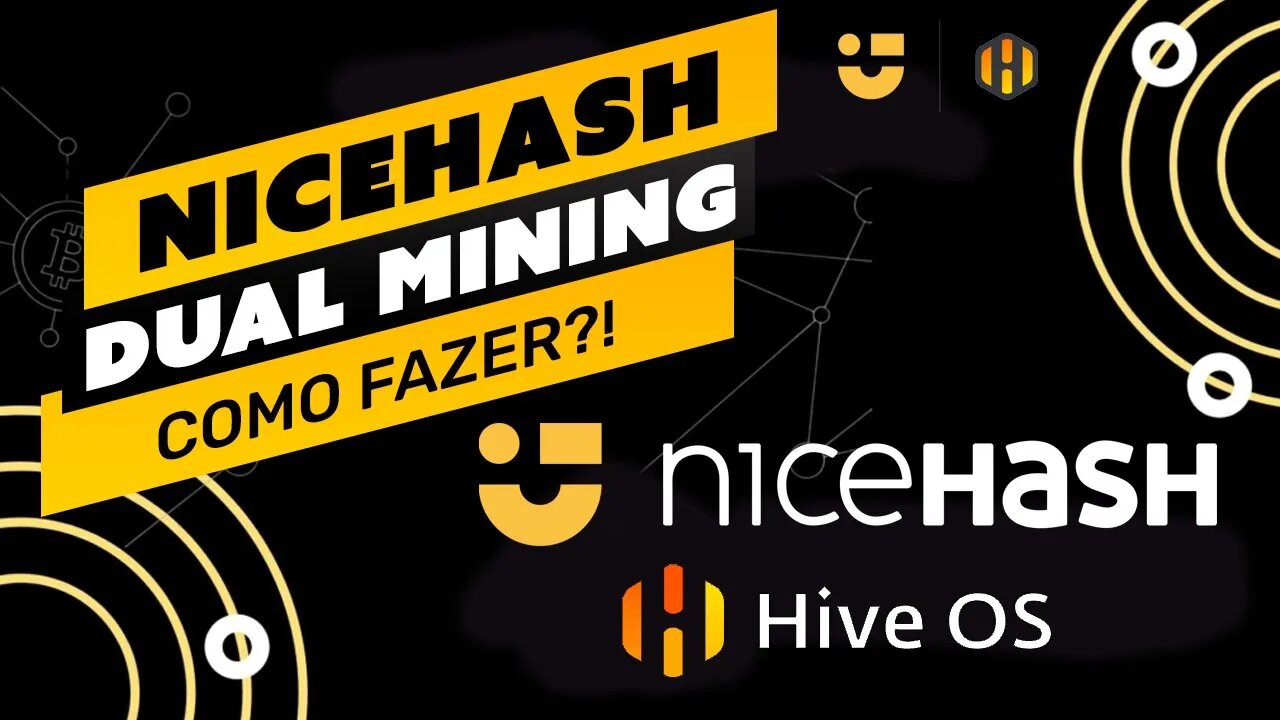 ⛏️🤟🏻 DUAL MINING NA NICEHASH - COMO FAZER UTILIZANDO HIVE OS - TUTORIAL COMPLETO