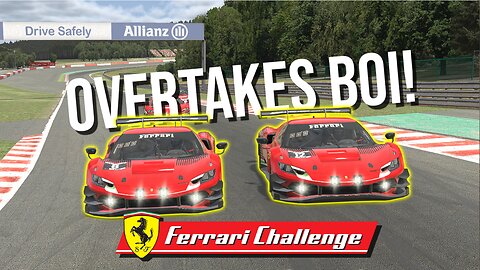 Racing for Safety Rating... not! | iRacing | Ferrari Challenge @ Spa