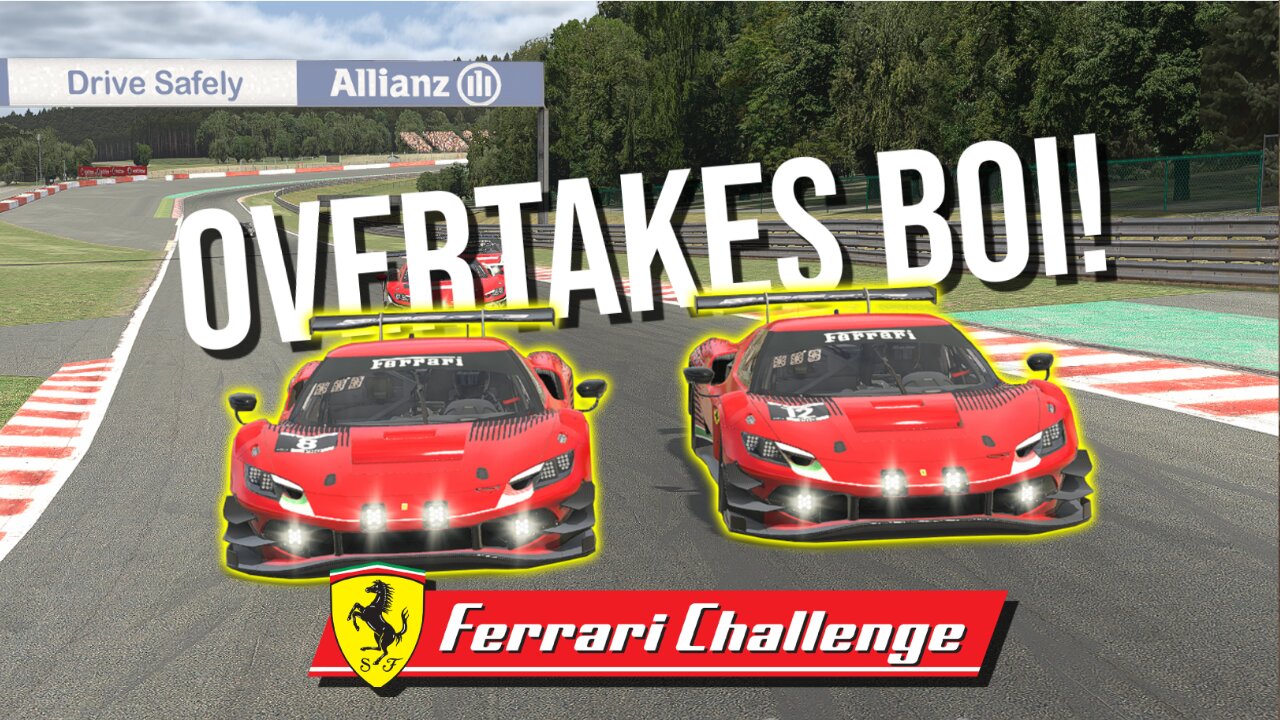 Racing for Safety Rating... not! | iRacing | Ferrari Challenge @ Spa