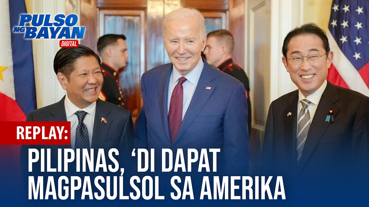 REPLAY | Pilipinas, hindi dapat magpasulsol sa Amerika kaugnay sa tensyon sa WPS | April 16, 2024