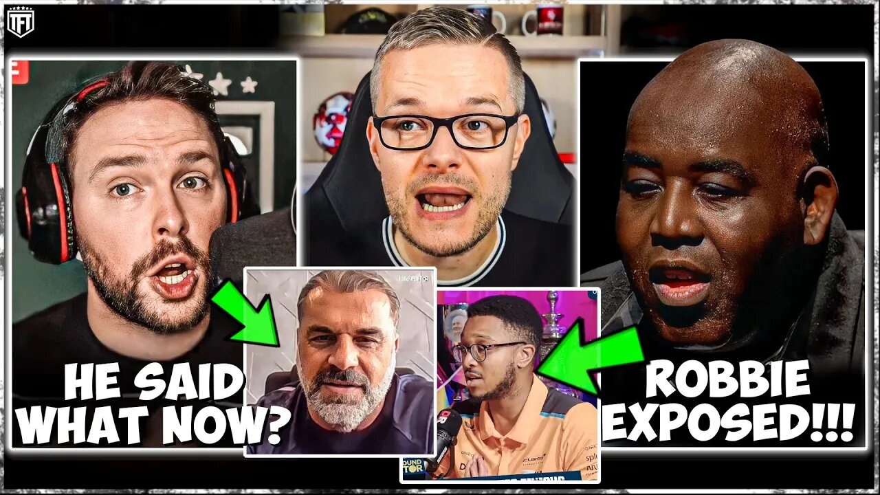 Goldbridge BRUTAL RANT😡 AFTV's Robbie EXPOSED😨 Big Ange CRAZY Trophy Take🏆 Man Utd DONE OUT HERE❌