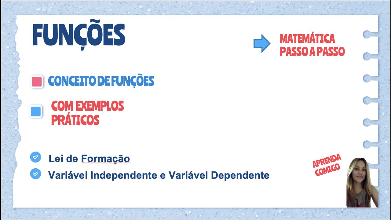 FUNÇÕES_Lei de Formação_Variável Independente e Dependente_Matemática_V01