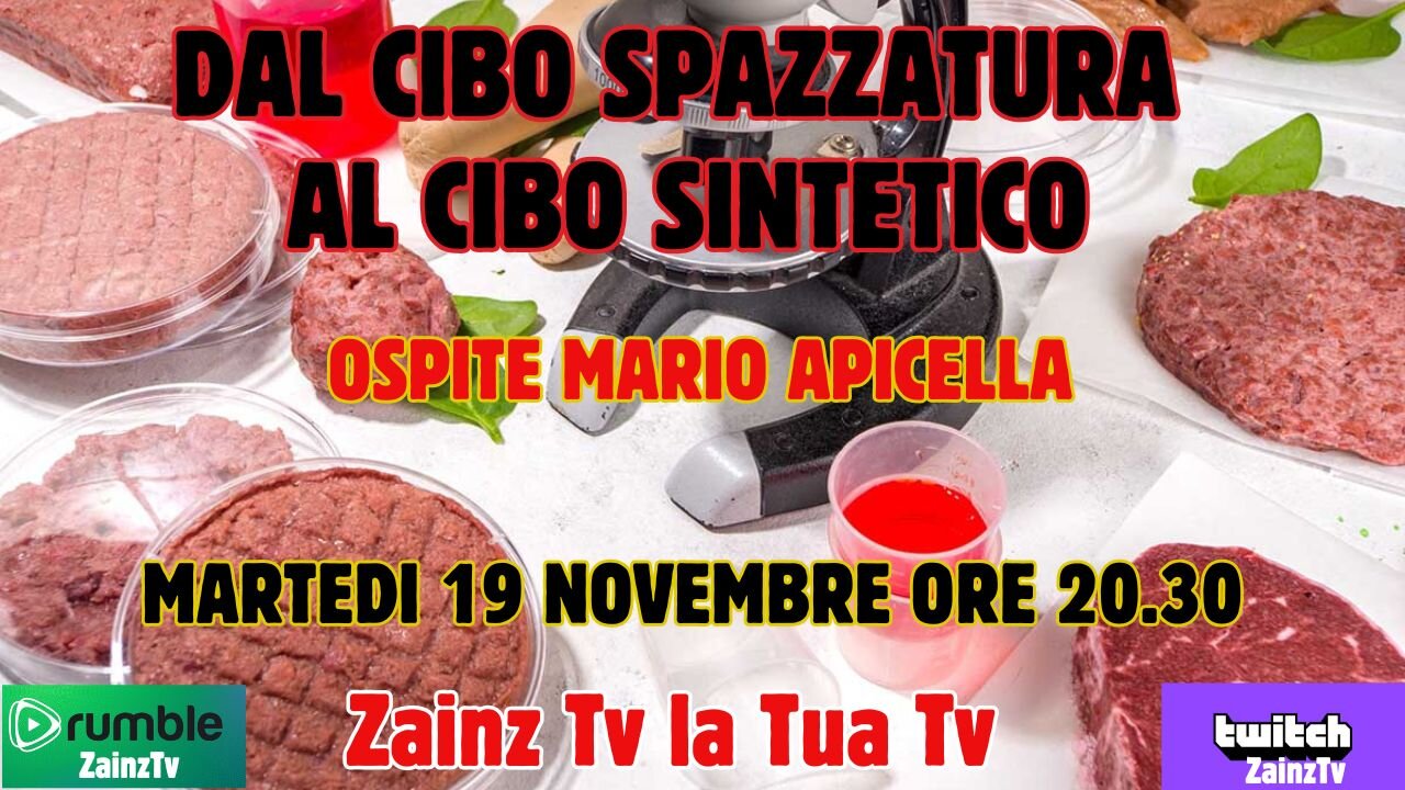 Le Dirette di #Zainz - cosa mangiamo...