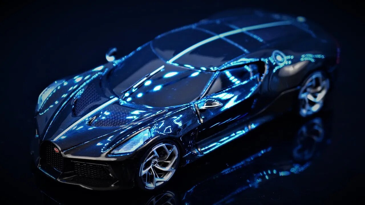 Bugatti LA VOITURE NOIRE - LookSmart 1/43 - UNDER 2 MINUTES REVIEW