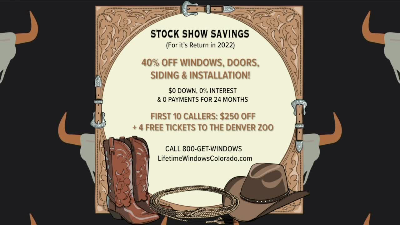 Lifetime Windows // Stock Show Sale