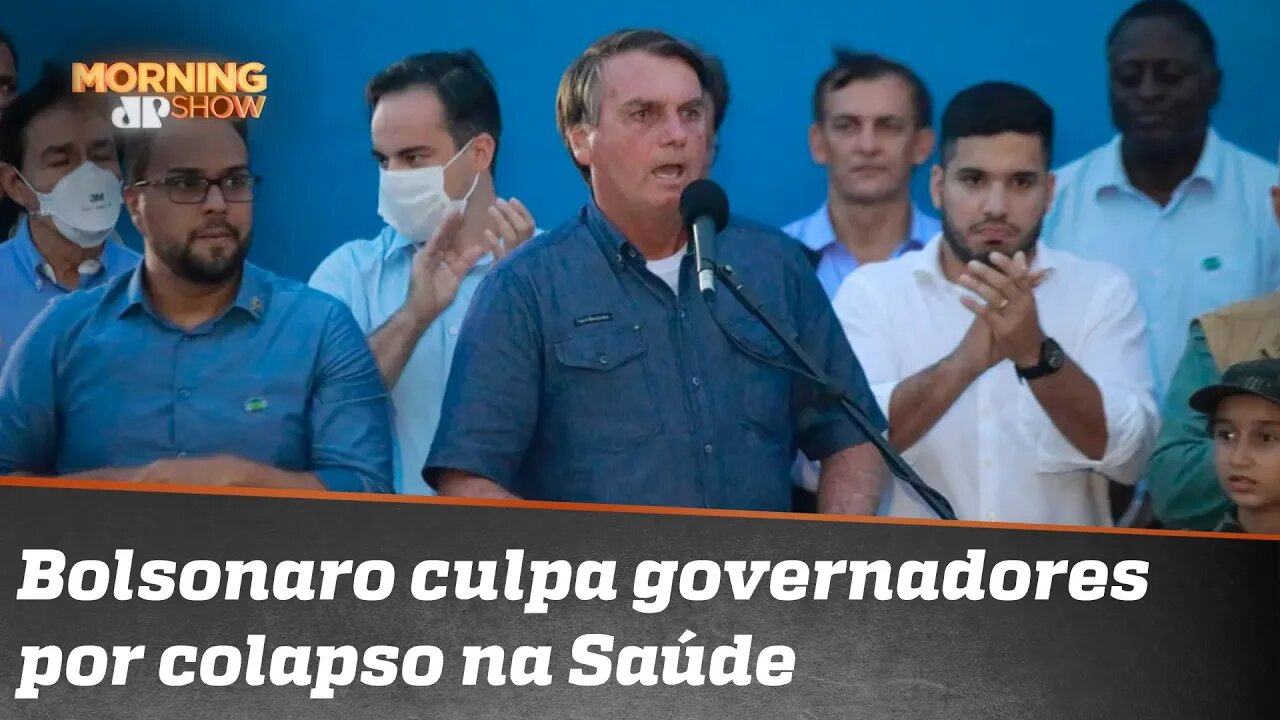 Bolsonaro x Governadores: de quem é a culpa pela crise na saúde?