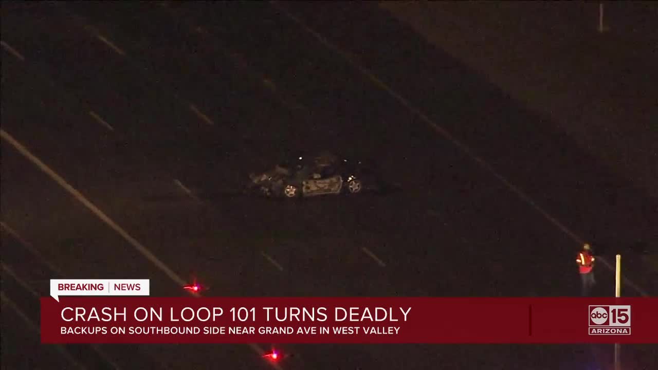 Crash on Loop 101 turns deadly