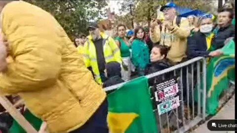 TRETA BOLSONARISTAS X PETISTAS EM LONDRES