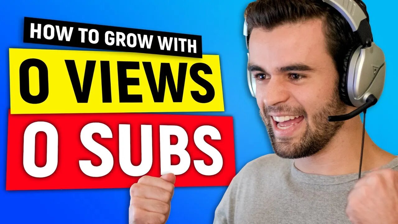 How To Grow A Gaming Channel From 0 Subs In 2022 (Complete Guide)