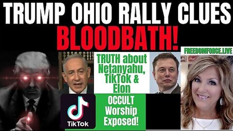 03-18-24- ''Trump Ohio Rally - Netanyahu, ELON, TIKTOK, Haiti''