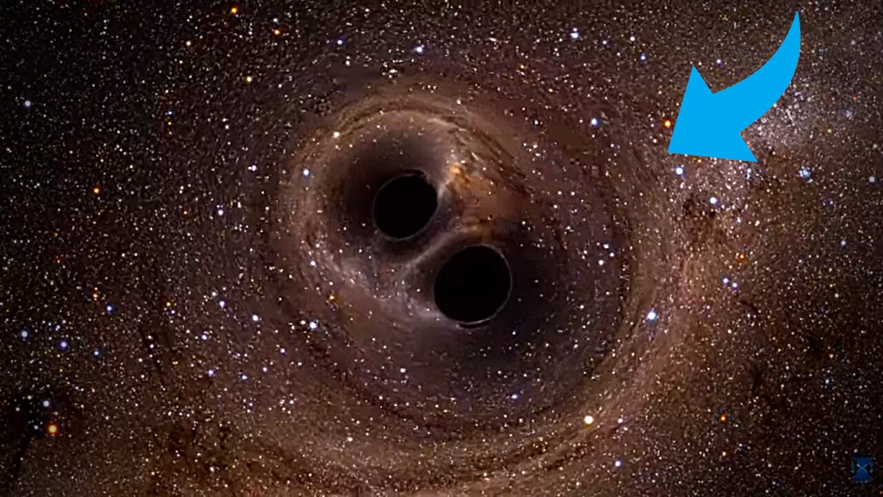 two super black holes merge into one !!