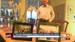 Captain remembers fishing with President George H.W. Bush