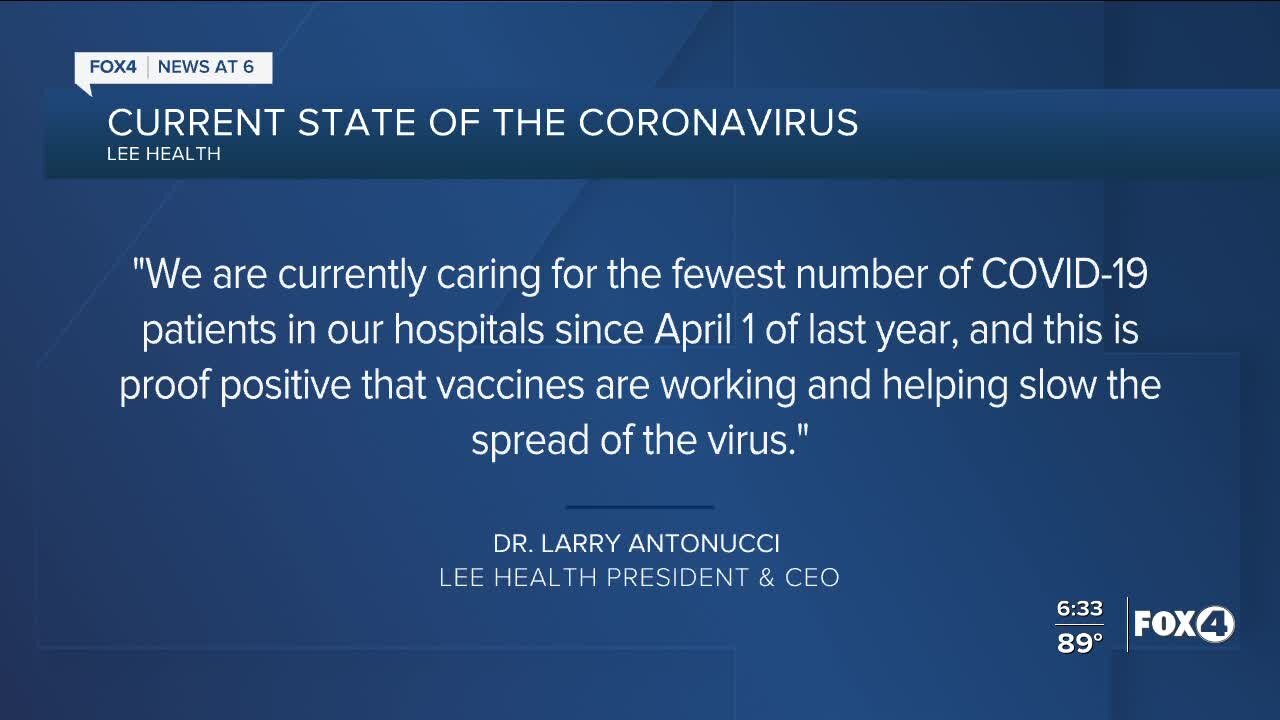 Lee Health gives coronavirus update