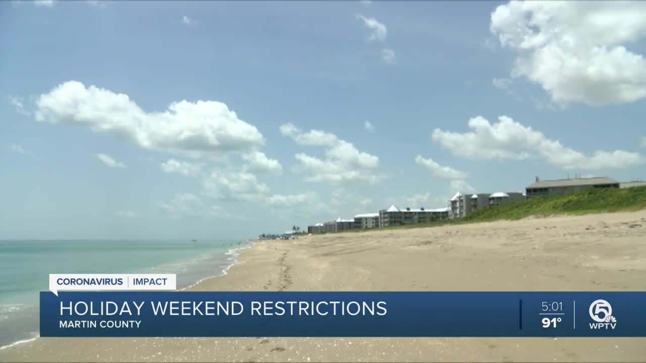 Businesses dealing with beach closures in Martin County