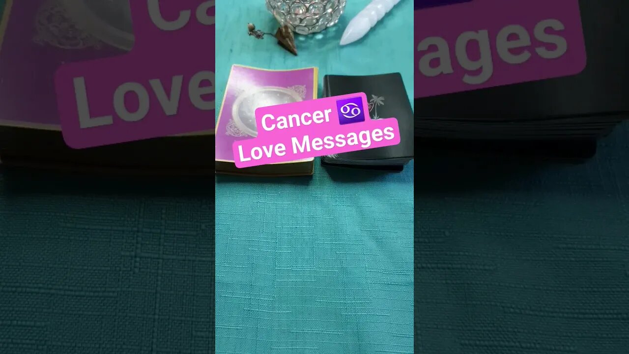 #Cancer #lovemessages #tarotreading #guidancemessages #shorts