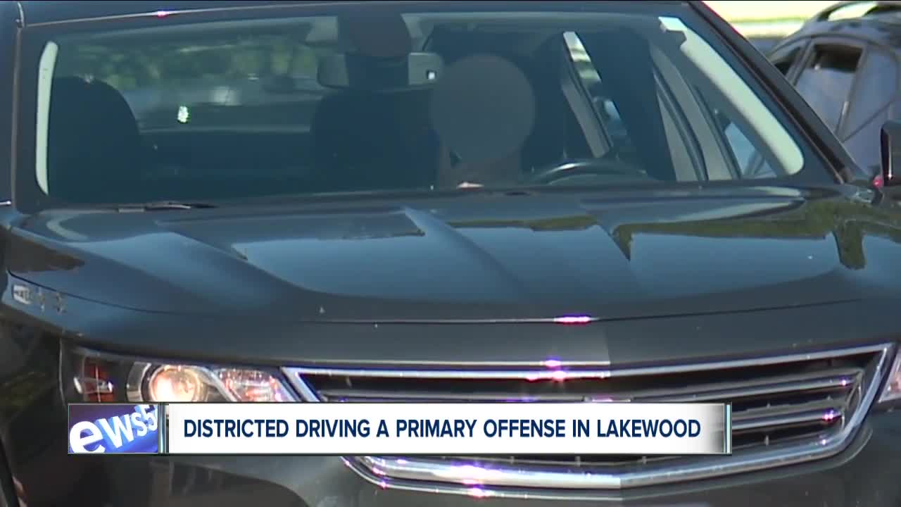 Phones down in Lakewood: most cellphone use while driving will soon be a primary offense