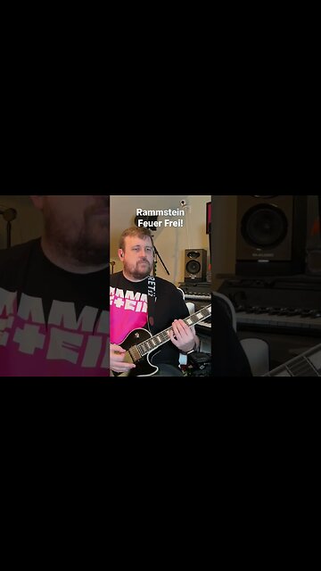 Rammstein - Feuer Frei! Guitar Cover (Part 2) - Epiphone Adam Jones Les Paul Custom “Berserker“