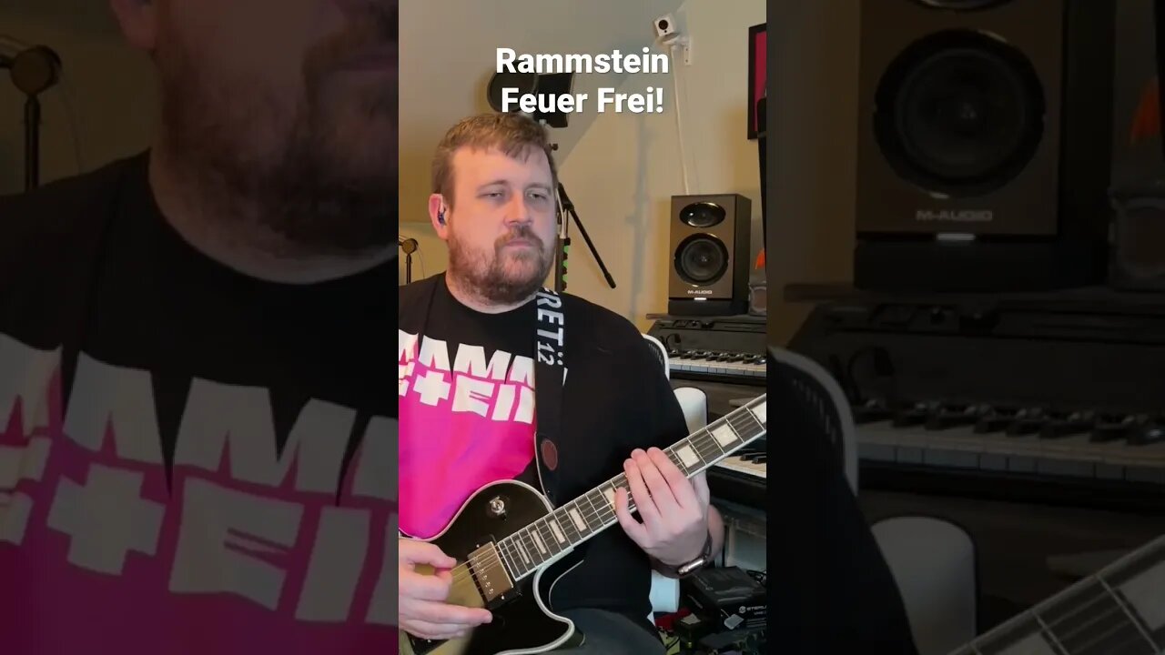 Rammstein - Feuer Frei! Guitar Cover (Part 2) - Epiphone Adam Jones Les Paul Custom “Berserker“