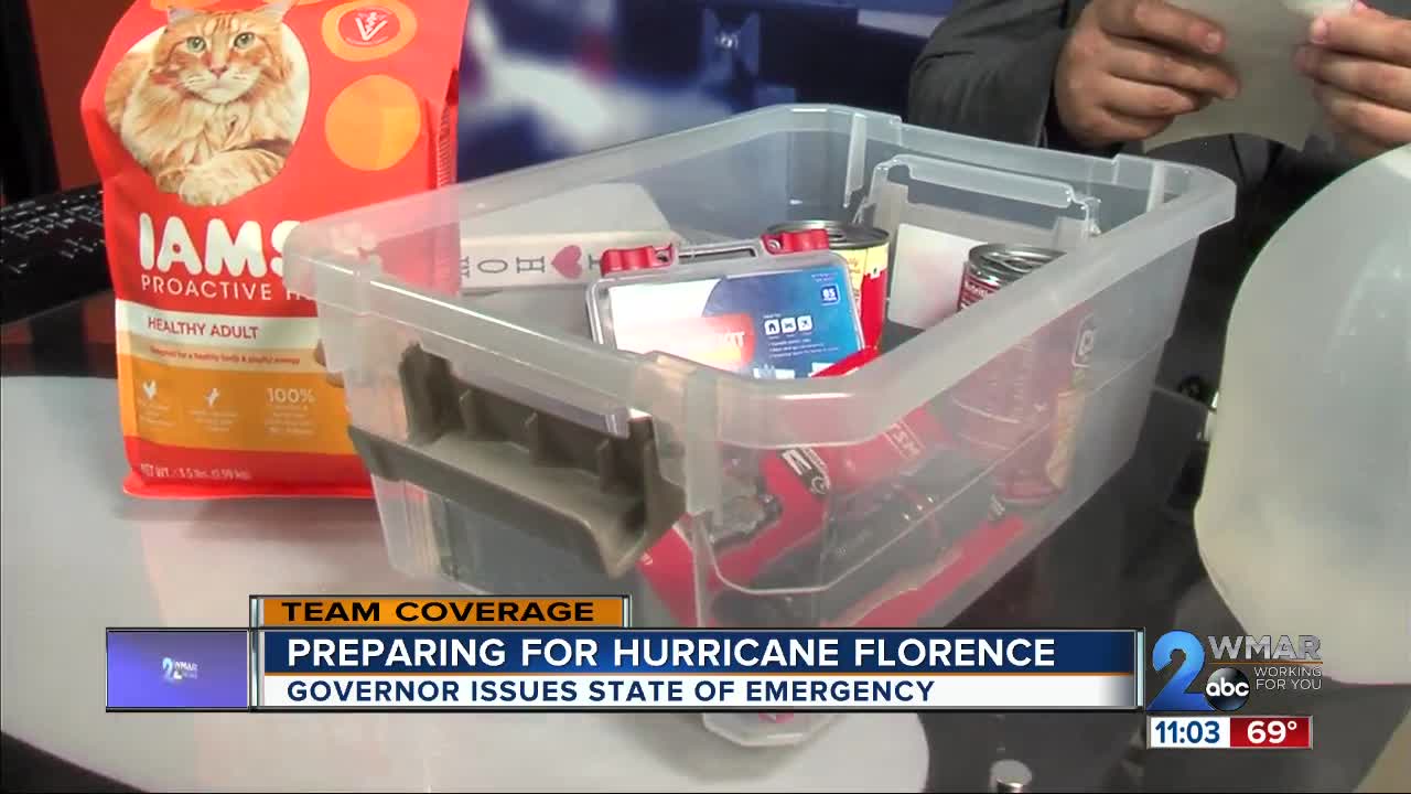 Preparing for Hurricane Florence