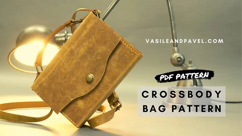 Leather Crossbody - PDF Pattern and Tutorial