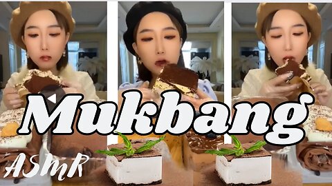 Mukabang tiramisù ทีรามิสุ ट्रिअमिसु 티라미수 ティラミス #eatingsounds #mukbang #asmr #تيراميسو و و