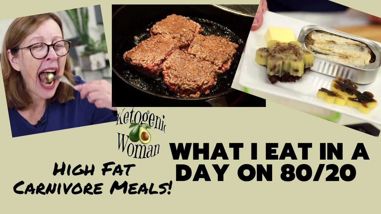 What I Eat Day on High Fat Carnivore KETOAF (Animal Fats) 80/20 | My New Favorite Meal!