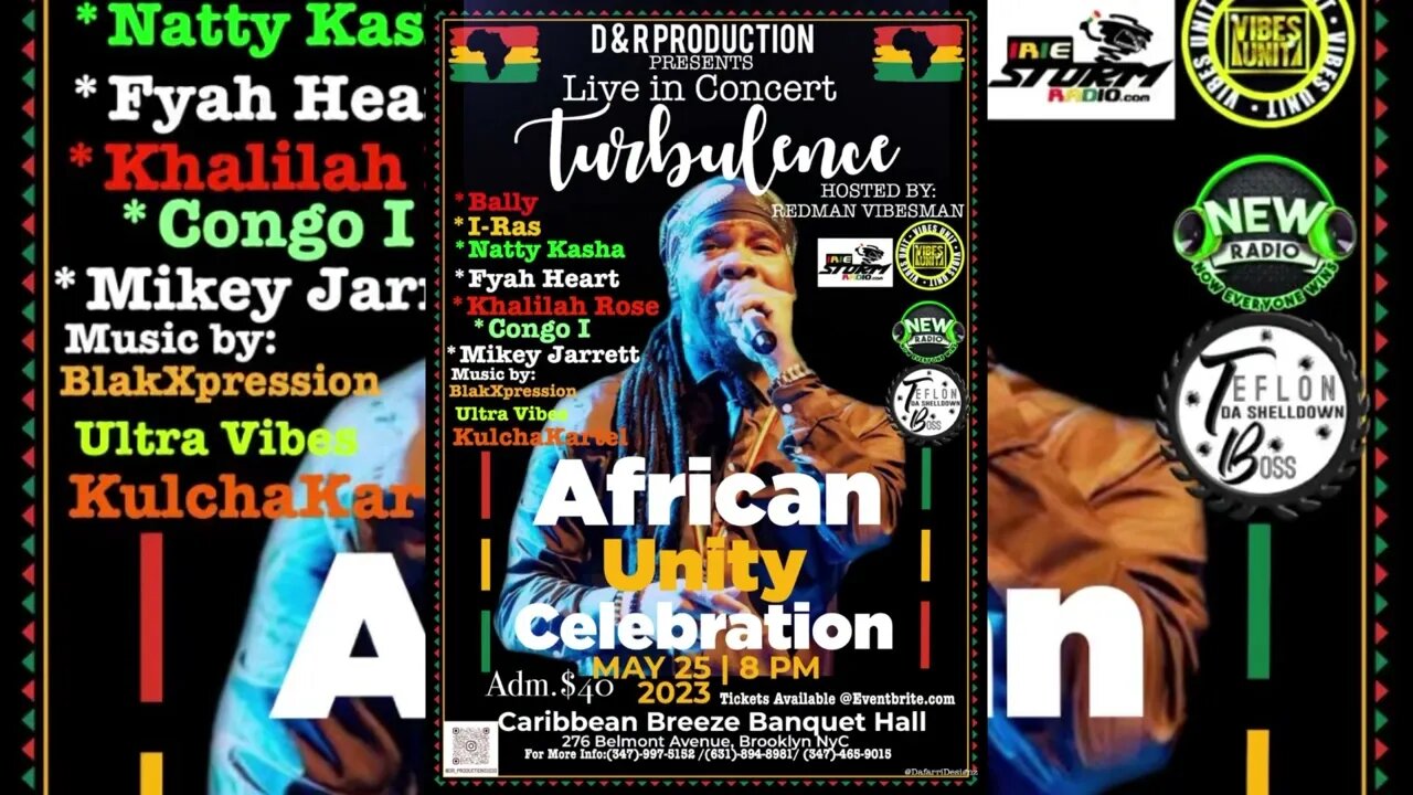 Check out African Unity Celebration Happening in Brooklyn on May 25th,2023