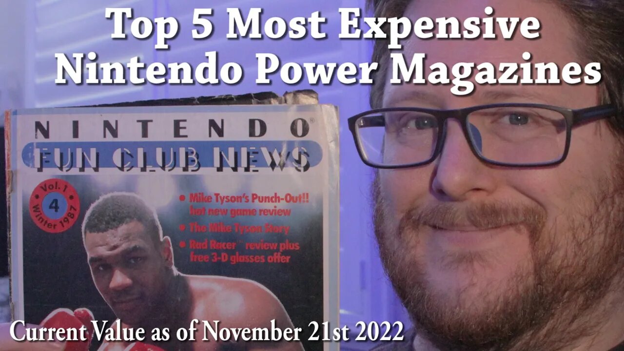 Top 5 Most Expensive Nintendo Power Magazine's