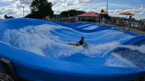 flowrider - Zac - 1 at Soak City, Kings Island