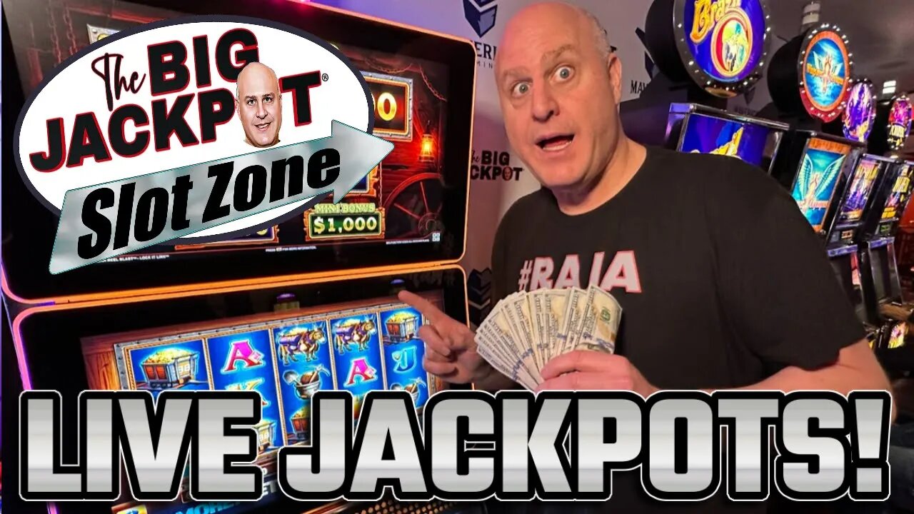 HITTING MEGA HANDPAYS LIVE INSIDE THE BIG JACKPOT SLOT ZONE!