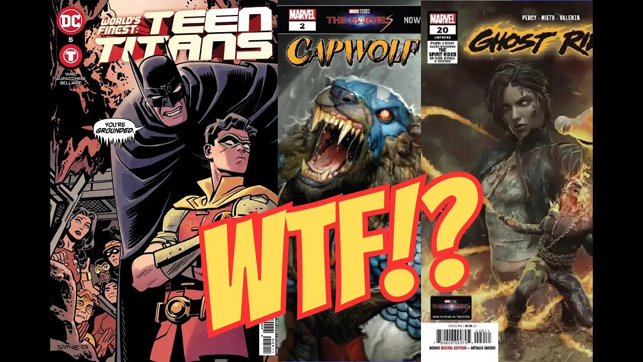 Dick Flops Worse Than The Marvels To Peer Pressure! Weekly Comic Review Nov 17, 2023