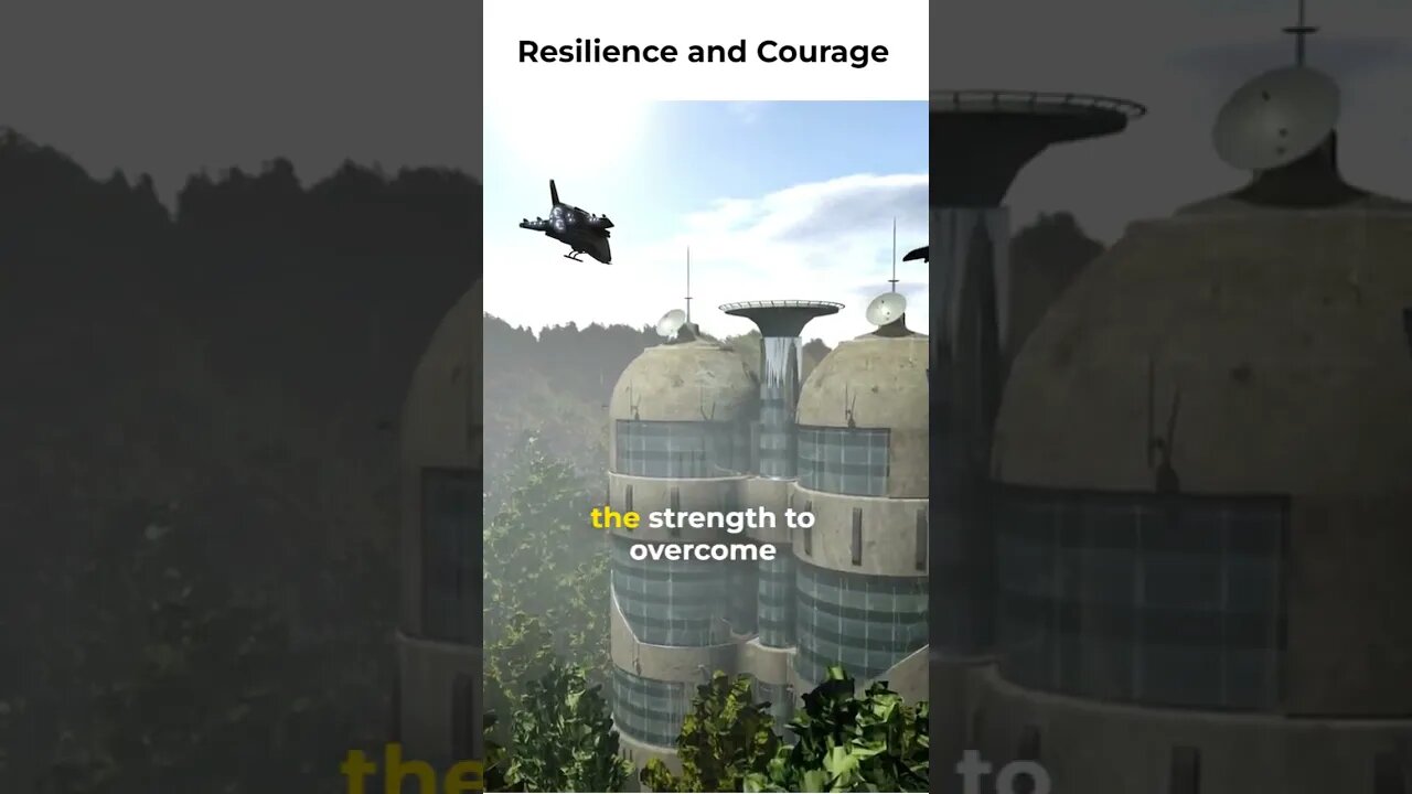 Resilience and courage- Life's Journey #aerialfootage #shorts #relaxation #inspiration