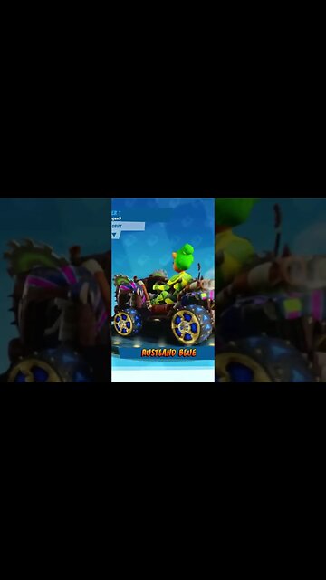 Rustland Blue Paint Job Showcase - Crash Team Racing Nitro-Fueled (Nintendo Switch)